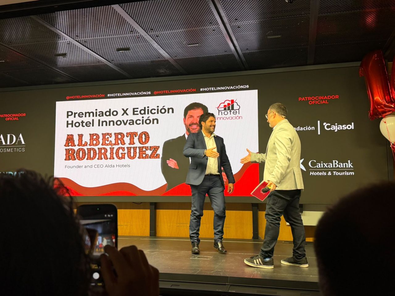 Alberto Rodríguez Premio Hotel Innovación 2026