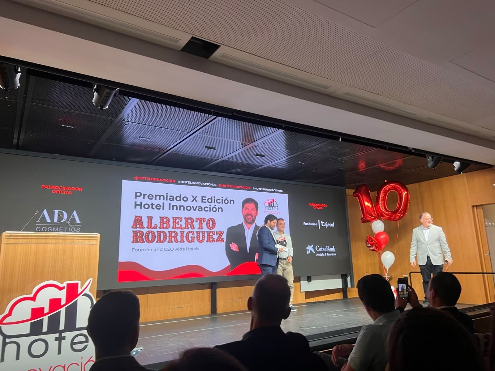 Alberto Rodríguez Premio Hotel Innovación 2026
