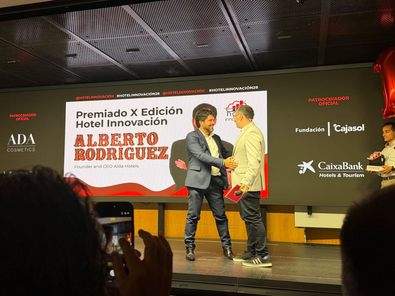 Alberto Rodríguez Premio Hotel Innovación 2026