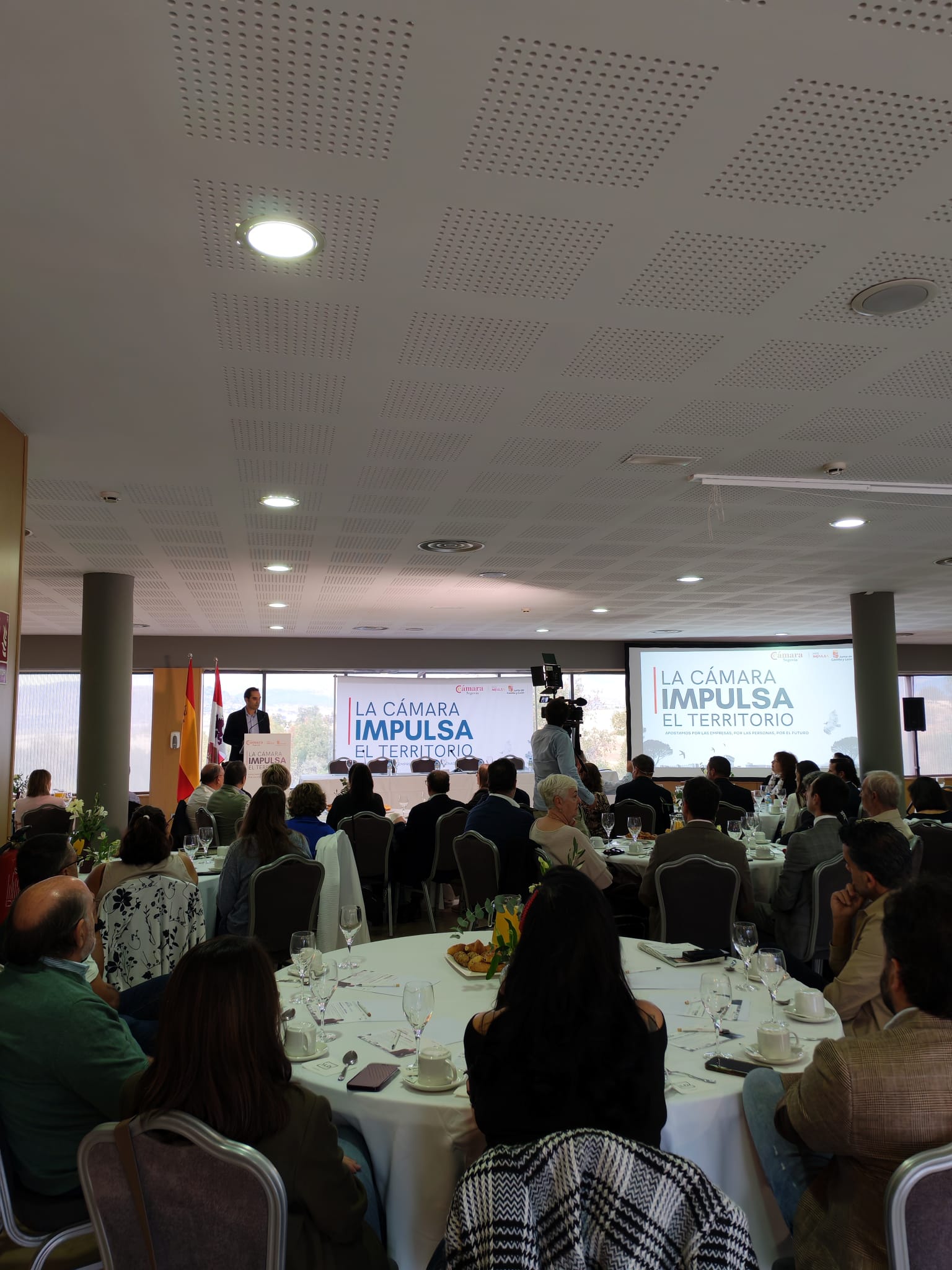 Alda El Espinar acoge una jornada de la Cámara de Comercio de Segovia