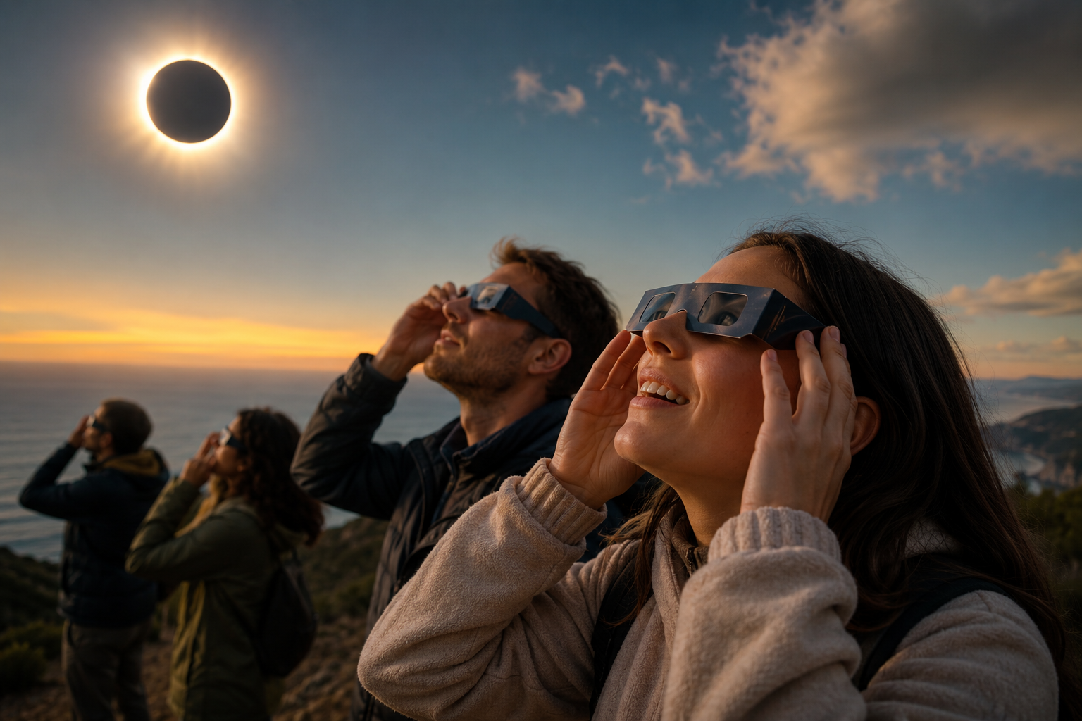 Cómo ver el eclipse solar de 2026 de forma segura
