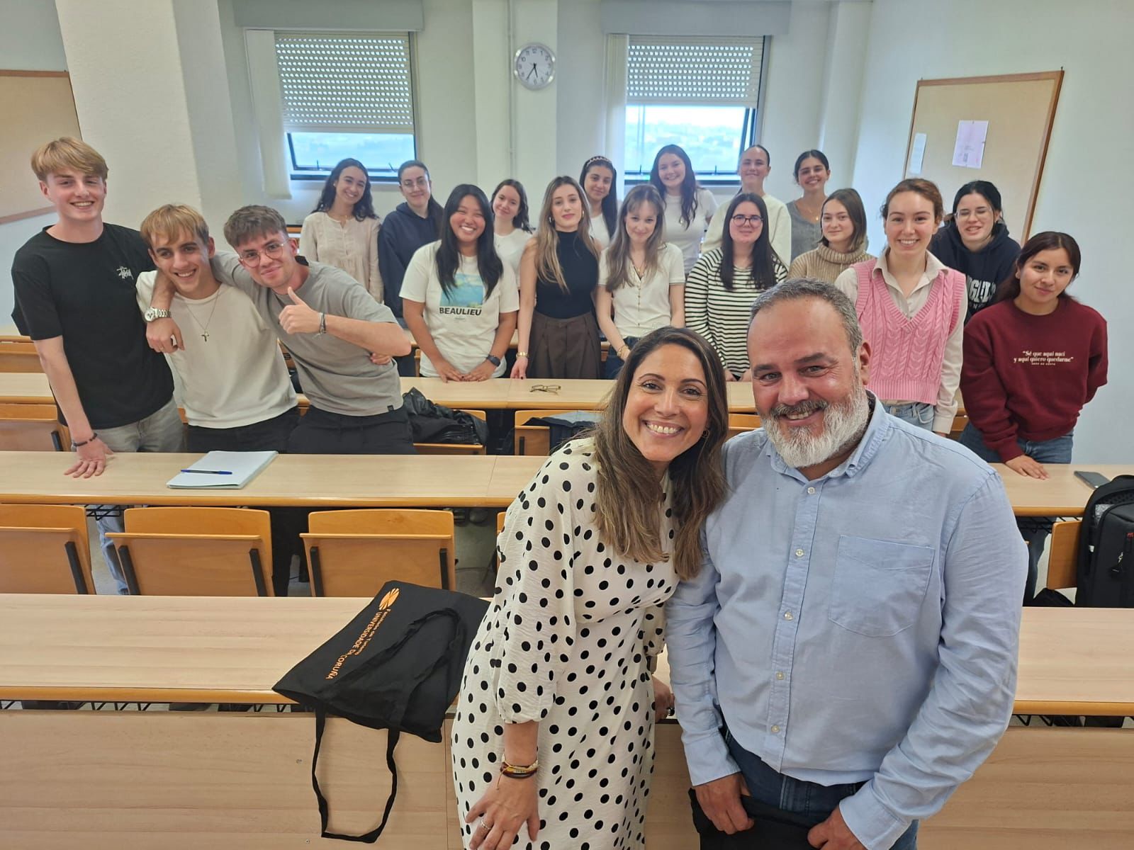 David Romero (Comercial Alda Hotels), en una conferencia sobre turismo en la UDC