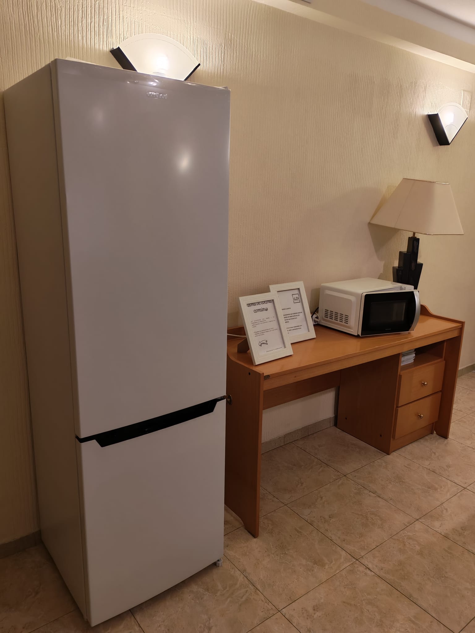 Salón social del hotel Alda Guijuelo