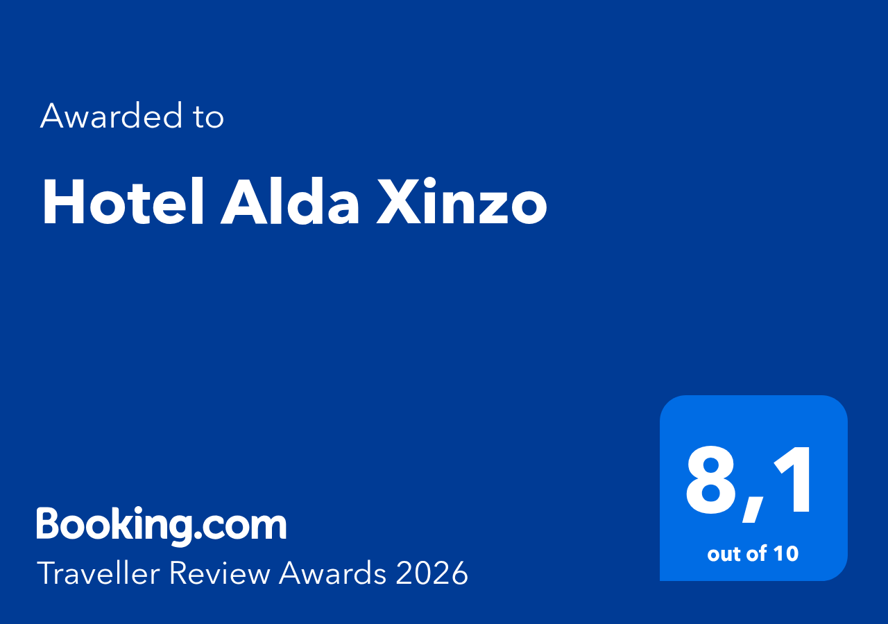 Hotel Alda Xinzo recibe el Traveller Review Award 2026 de Booking