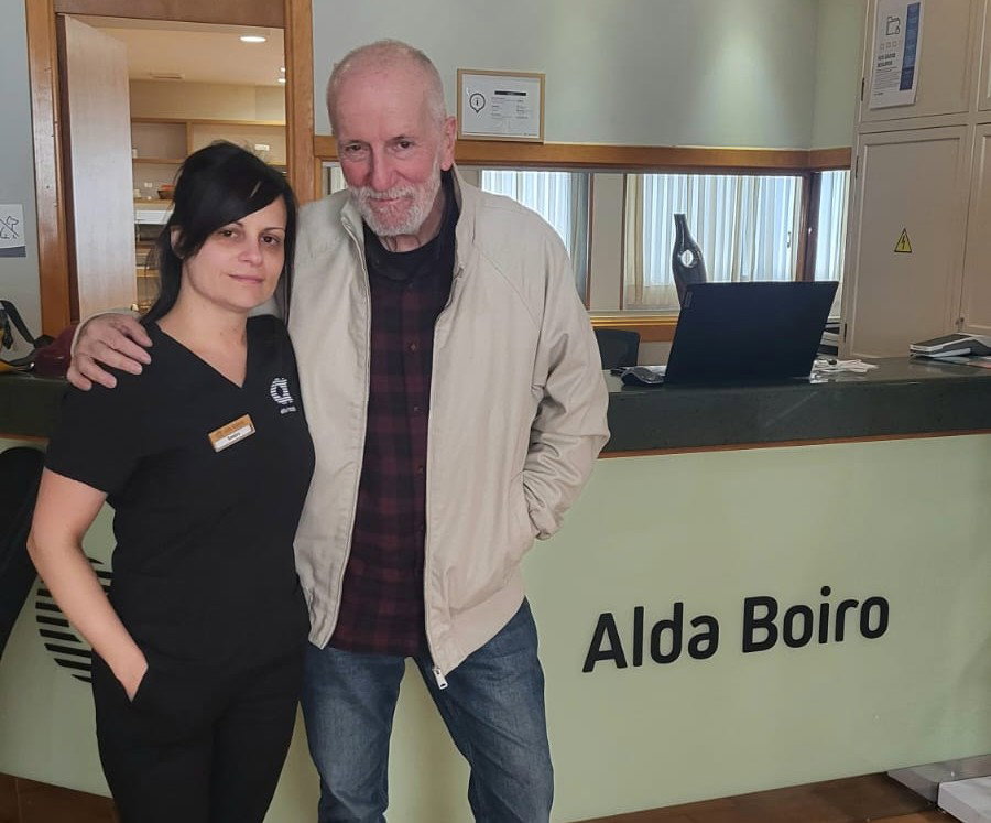 Pancho Varona en Alda Boiro