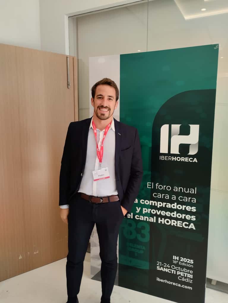 Pedro Carreira, responsable de Compras, en Iberhoreca 2025