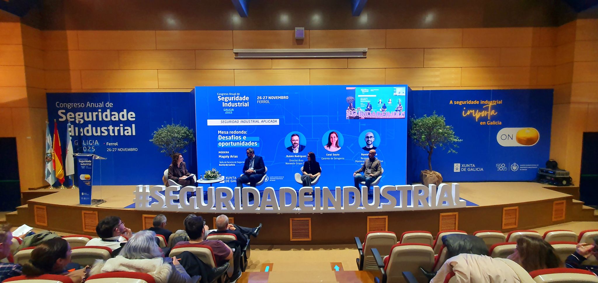 Ramón Cortes, responsable de Mantenimiento en Alda Hotels, en el Congreso de Seguridad Industrial