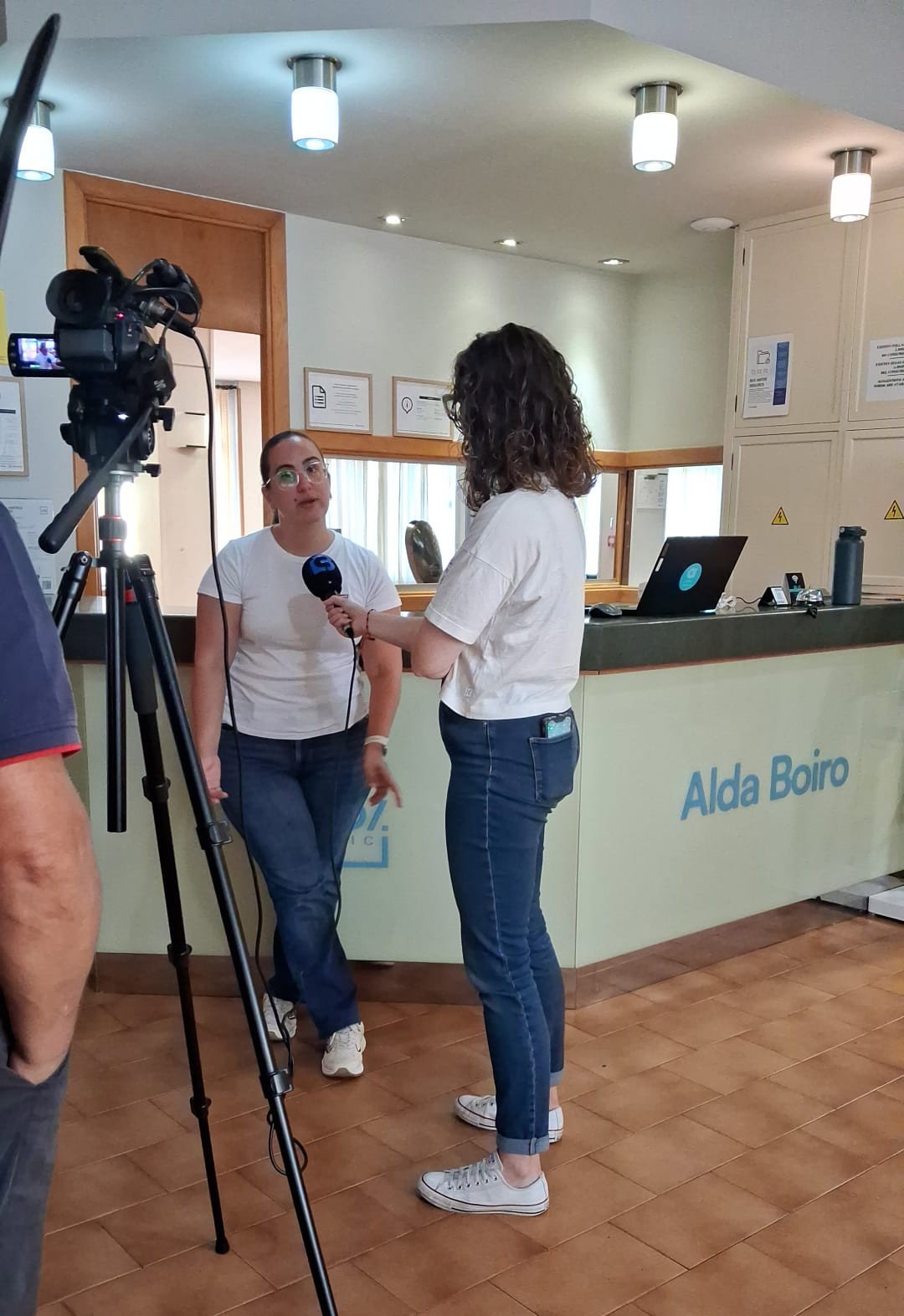 Entrevista del Canal Barbanza en Alda Boiro para conocer la ocupación de septiembre en los hoteles Alda del Barbanza