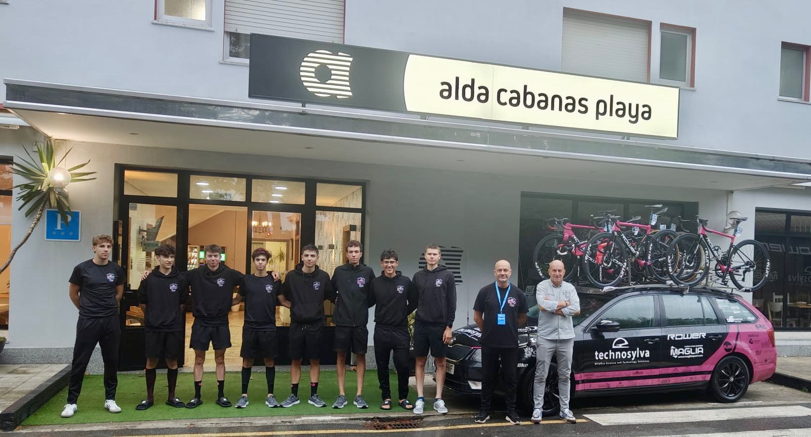 Technosylva Maglia Rower Bembibre elige Alda Cabanas Playa