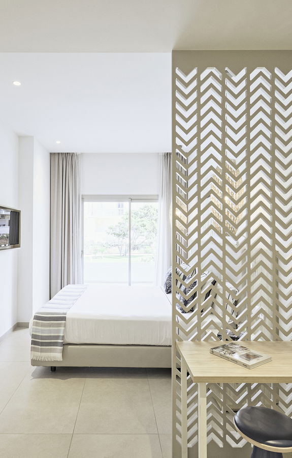 Suite con 1 camera da letto e vista sul giardino Ibiza | Can Salia inner banner - 1