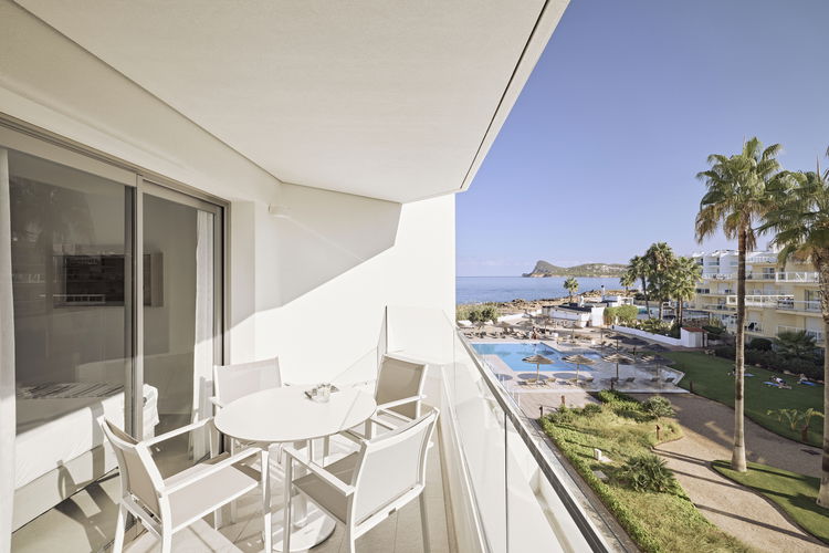 Suite con una camera da letto e vista mare a Ibiza | Can Salia - 1