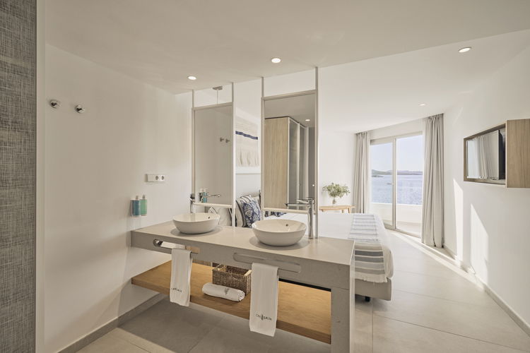 Presidential Two-Bedroom Suite with Panoramic Sea Views and Large Terrace