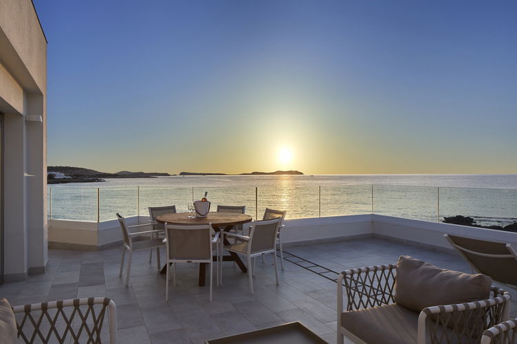 Presidential Two-Bedroom Suite with Panoramic Sea Views and Large Terrace