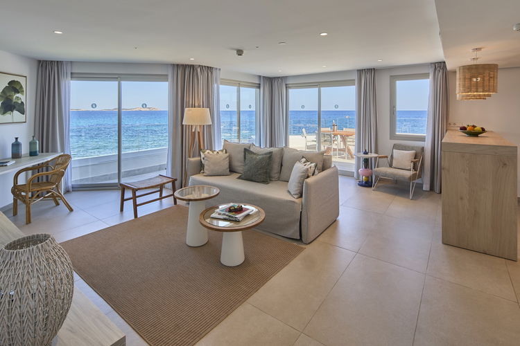 Presidential Two-Bedroom Suite with Panoramic Sea Views and Large Terrace