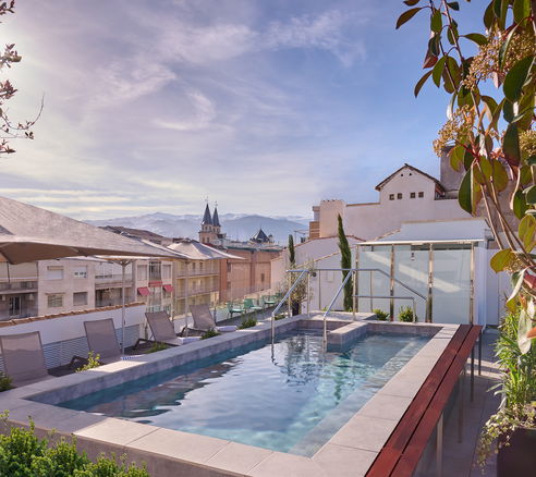 Hôtel avec vue sur la Sierra Nevada