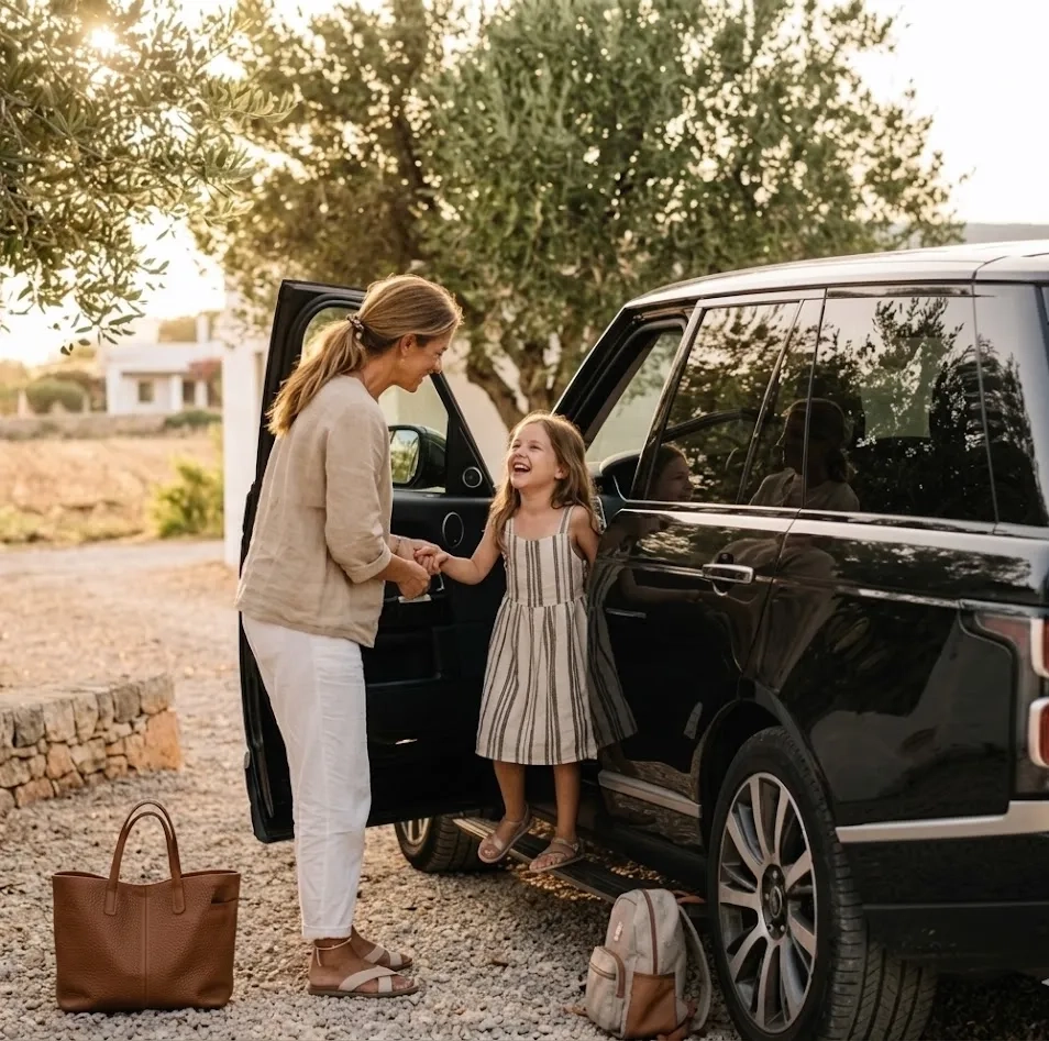 Private nanny & taxi service (personalized on-demand)