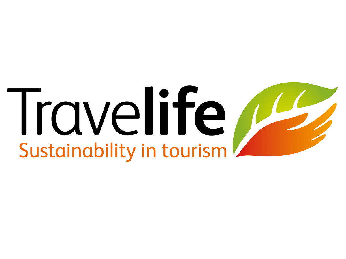 Travelife sustainable tourism certification seal