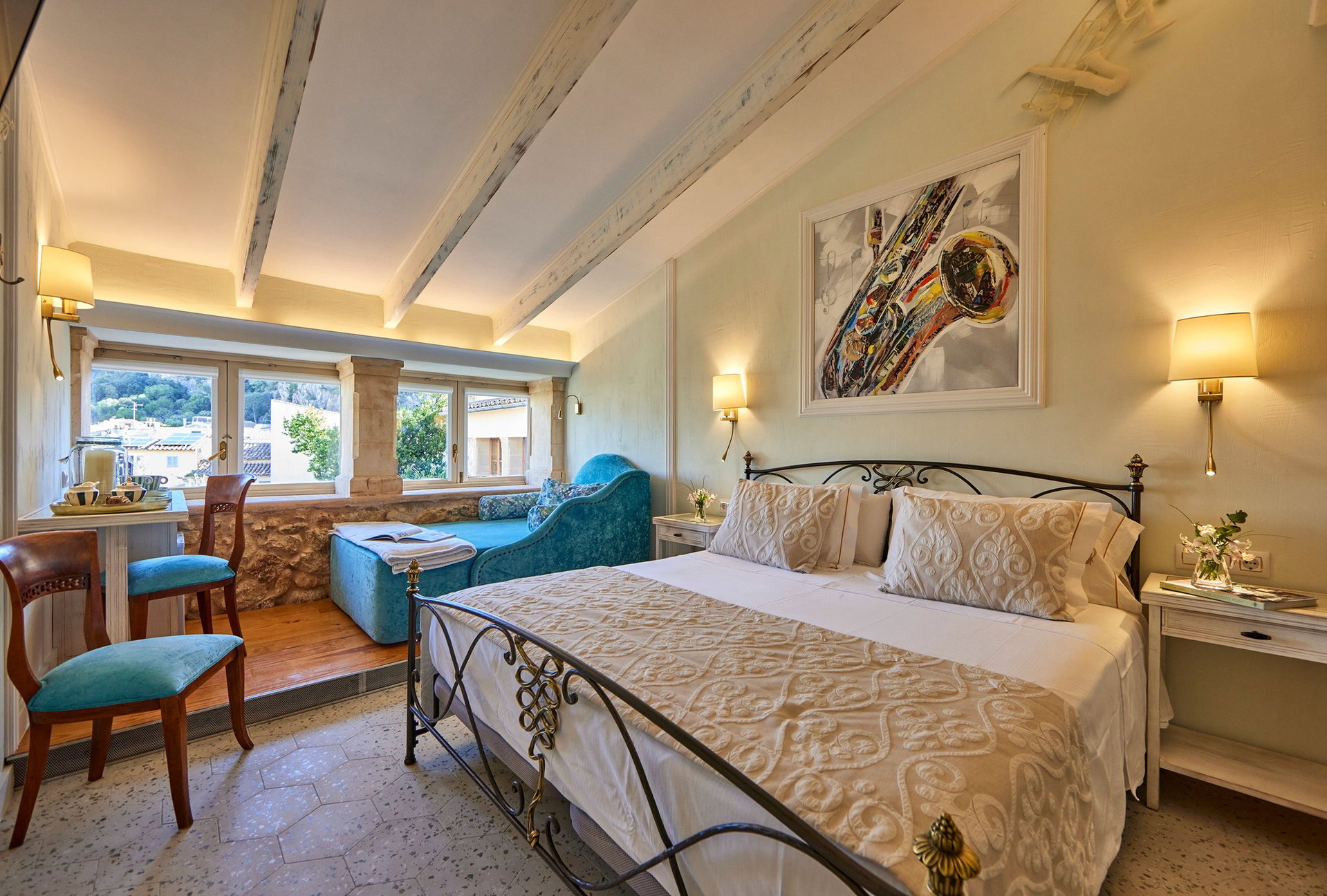 Superior Doppelzimmer mit Gartenblick in Pollença | Sohn Sant Jordi - 1
