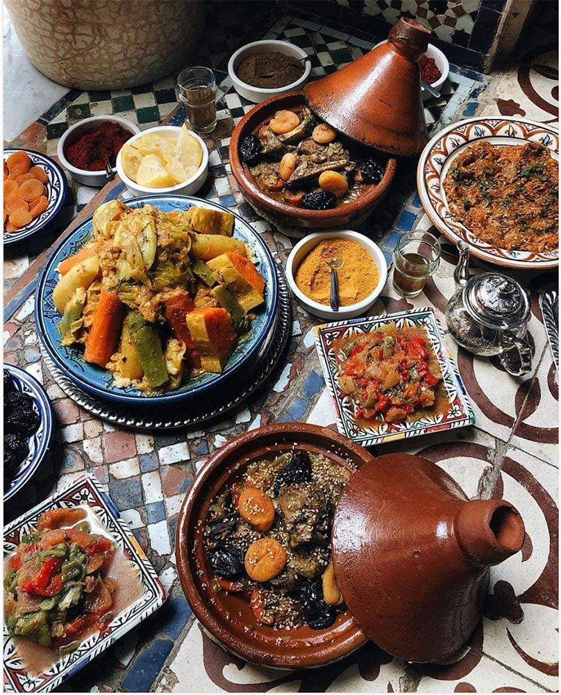 Rooftop Restaurant in Marrakech