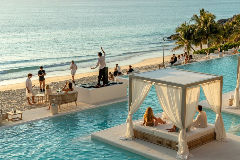 portrait image: UMUSIC HOSPITALITY & LIFESTYLE E IMI GROUP PRESENTAN UMUSIC BEACH CLUBS & LIFESTYLE