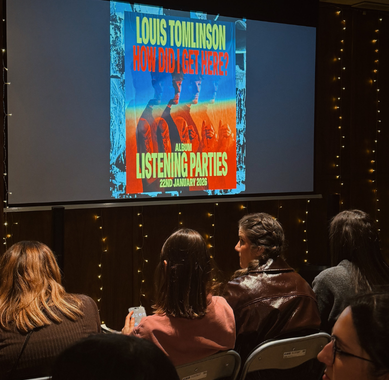 UMusic Hotels LOUIS TOMLINSON LISTENING PARTY AT UMUSIC SHOP MADRID