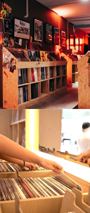 UMusic Hotels: VINYL DISCOVERY SPACES
